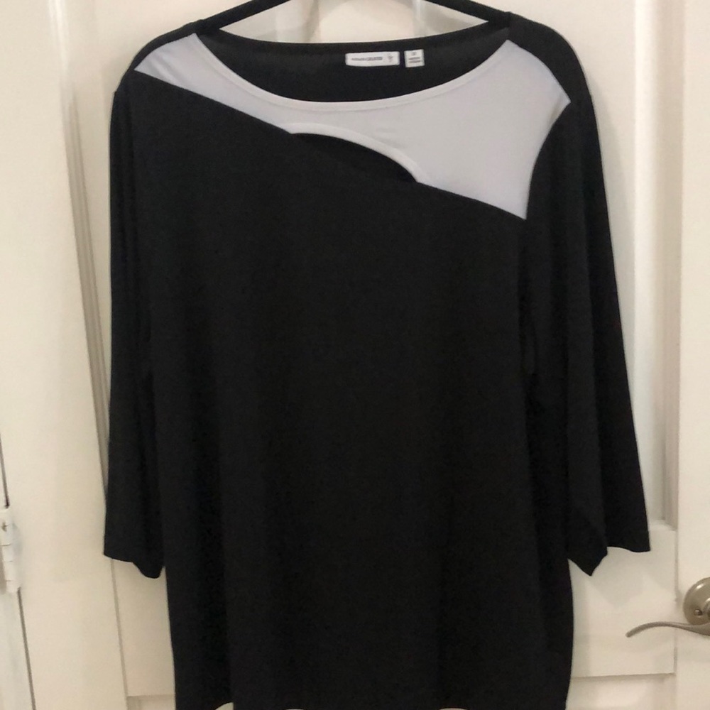 Susan Graver top    Size 2X